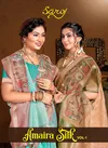 Amaira Silk Vol 1 By Saroj Swarovski And Embroidery Work Silk Saree Wholesale Online
