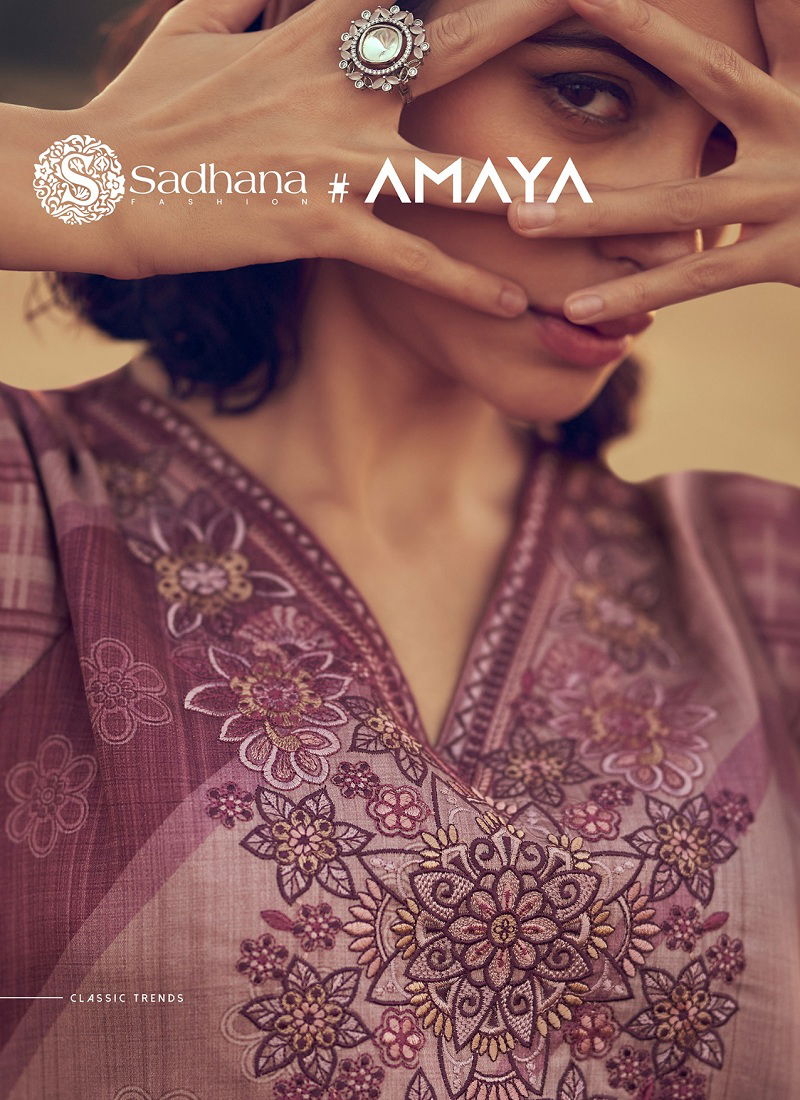 Amaya By Sadhana Jam Cotton Digital Printed Dress Material Orders In India Catalog