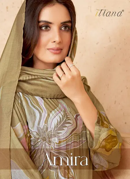 Amira By Itrana Sahiba Muslin Silk Digital Printed Dress Material Orders In India Catalog