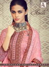 AMOLI Pure Zam Cotton Digital Designer Print with Swarovski Diamond Designer Daily wear Salwar suit Collections