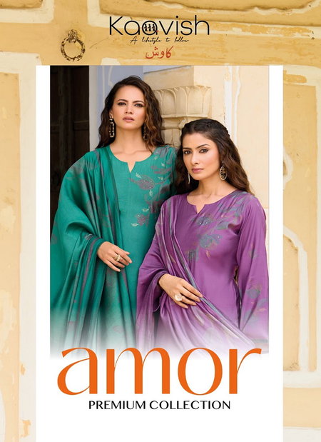 Amor By Kaavish Muslin Silk Wholesale Designer Salwar Suits In India