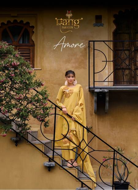 Amore By Rang Printed Heavy Lawn Cotton Dress Material Wholesale Shop In Surat Catalog