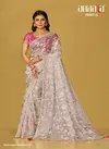 Anaara 19000 Hit Colours By Tathastu Printed Organza Saree Wholesale Online