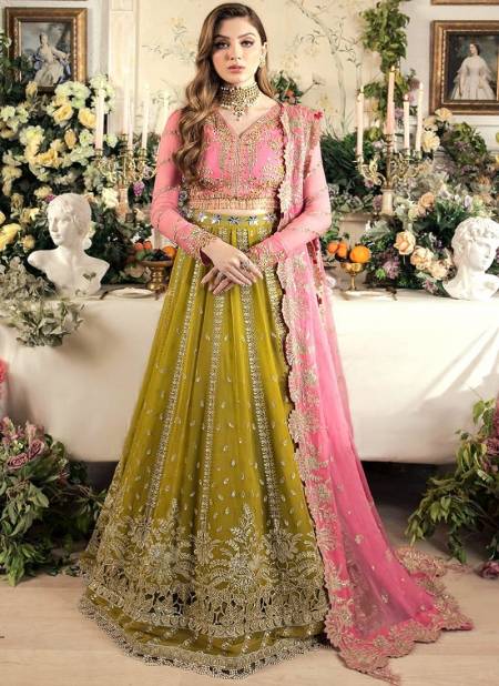 Stylish Pakistani Lehenga Party Wear || Maharani Designer