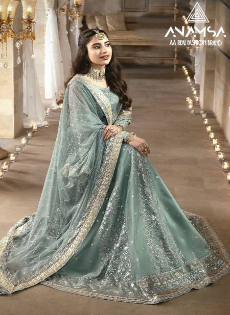 Anamsa 426 Georgette Wedding Wear Pakistani Suits Wholesale Shop In Surat
 Catalog