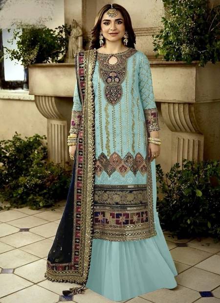 Anamsa 429 A To D Hit Colors Georgette Pakistani Suits Wholesale Shop In Surat Catalog