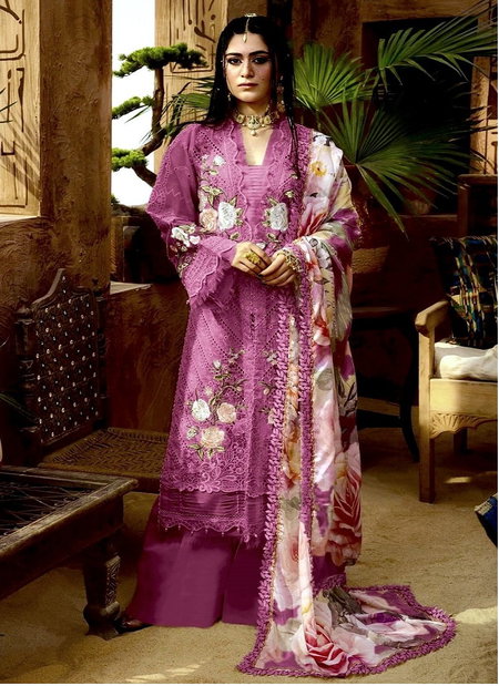 Anamsa 464 A To D Rayon Cotton Embroidery Pakistani Salwar Suits Wholesale Shop In Surat
