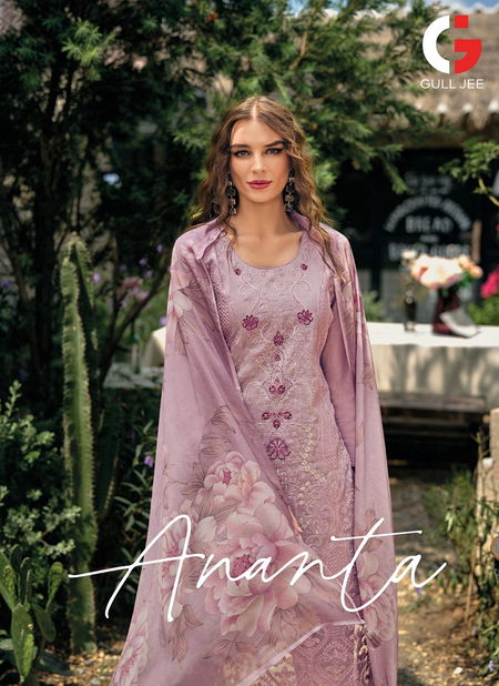 Ananta By Gull Jee Silk Embroidered Designer Salwar Kameez Wholesale Market In Surat
 Catalog