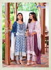 Anarkali By Bonie Rayon Printed Kurti With Bottom Dupatta Wholesale Price In Surat
