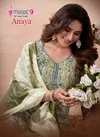 Anaya Vol 3 By Mystic 9 Rayon Kurti With Bottom Dupatta Wholesalers In Delhi