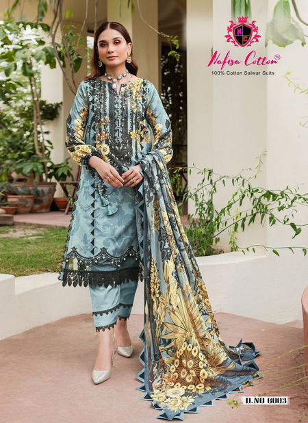 Andaaz Vol 6 By Nafisa Cotton Pakistani Dress Material Suppliers In India
 Catalog