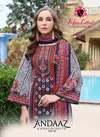 Andaaz Vol 9 By Nafisa Printed Karachi Cotton Dress Material Suppliers In India