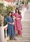 Aneri By Woodee Cotton Printed Kurti With Bottom Suppliers In India