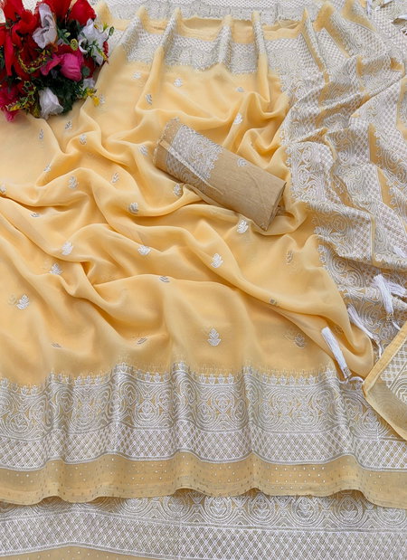 Anupama By Dhruvi Printed Designer Silk Sarees Wholesalers Market Surat In India