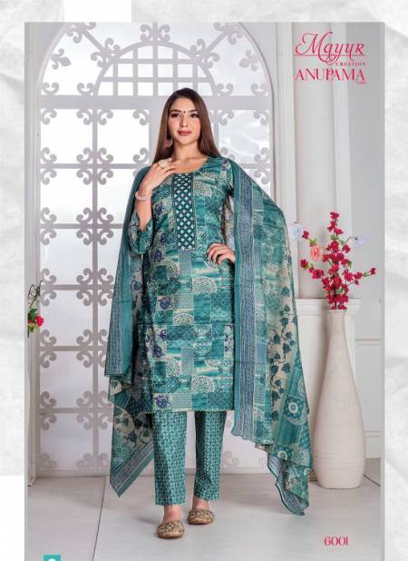 Anupama Vol 6 By Mayur Printed Pure Cotton Dress Material Wholesalers In Delhi
 Catalog