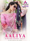 Apana Cotton Aaliya Karachi Cotton 17 Latest Designer Fancy Festive Wear Printed Dress Materials Collection
