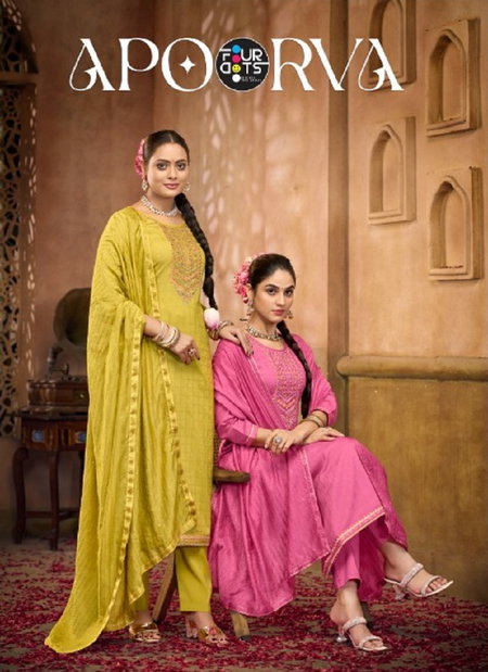 Apoorva By Fourdots Bsy Paterrn Designer Salwar Suits Suppliers In India