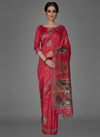 Apple Kalamkari 13 Latest Fancy Festive Wear Printed Manipuri silk Sarees Collection
