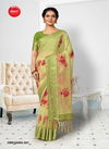 Apple Oregano 2 Latest fancy designer Regular Wear Digital Printed Sarees Collection
