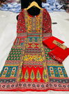 Apple Tree By Tdg Printed Muslin Kurti With Bottom Dupatta Catalog
