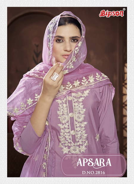 Apsara 2816 By Bipson Roman Silk Embroidery Non Catalog Dress Material Wholesale Online Catalog