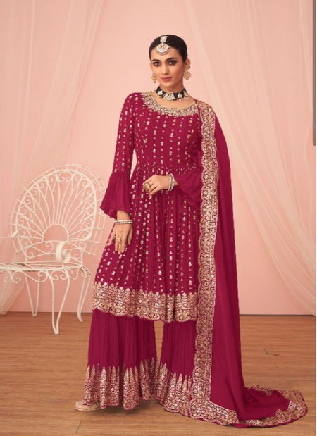 Apsara By Gramo Wedding Heavy Wedding Wear Sharara Readymade Suits Wholesale Price In Surat
