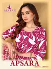 Apsara By Mayra Rayon Printed  Anarkali Kurtis Wholesale Price In Surat
