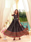 Aradhna Fashion Stripy 1 Heavy Cotton Anarkali Ethnic Wear Stylish Kurti Collection