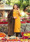 Aradhna Hand Work 3 Heavy Stylish Party Wear Kurti With Pant And Dupatta Readymade Collection