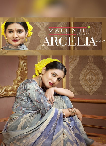 Arcelia Vol 2 By Vallabhi Daily Wear Georgette Sarees Wholesale Price In Surat