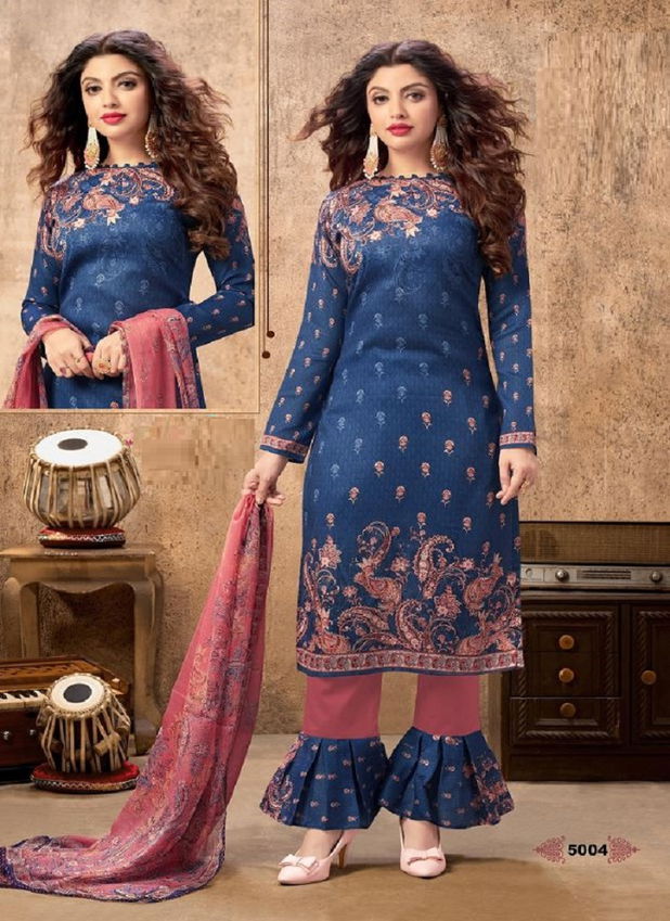 Arihant Lassa Aafreen 5 Casual Wear Karachi Cotton Dress Material