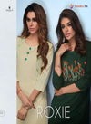 ARIHANT NX(VAMIKA NX) ROXIE Fancy Designer Ethnic Wear rayon Heavy slub with Button Long Kurtis Collection
