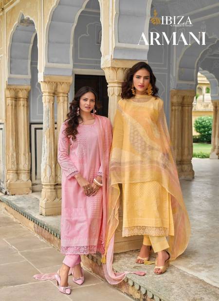 Armani By Ibiza Digital Printed Embroidery Lawn Cotton Salwar Kameez Wholesale Clothing Suppliers In India Catalog