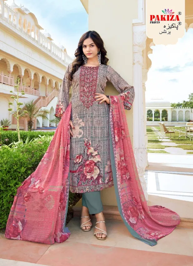 Arwah Vol 46 By Pakiza Royal Crepe Dress Material Orders In India