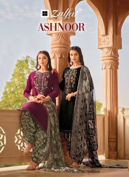 Ashnoor By Zulfat Designer Jam Cotton Dress Material Wholesale Clothing Suppliers In India
 Catalog