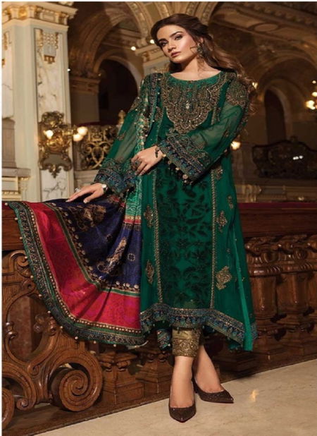 Asim Jofa 56049 Georgette Festive Wear Designer Fancy Pakistani Salwar Kameez Catalog