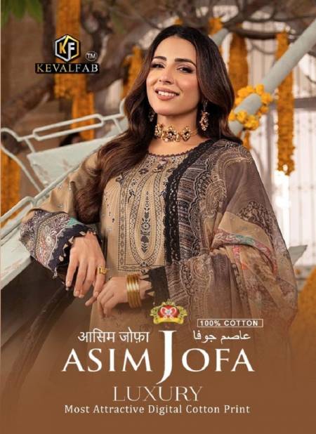 Asim Jofa By Keval Digital Printed Cotton Pakistani Dress Material Wholesale Shop In Surat
 Catalog