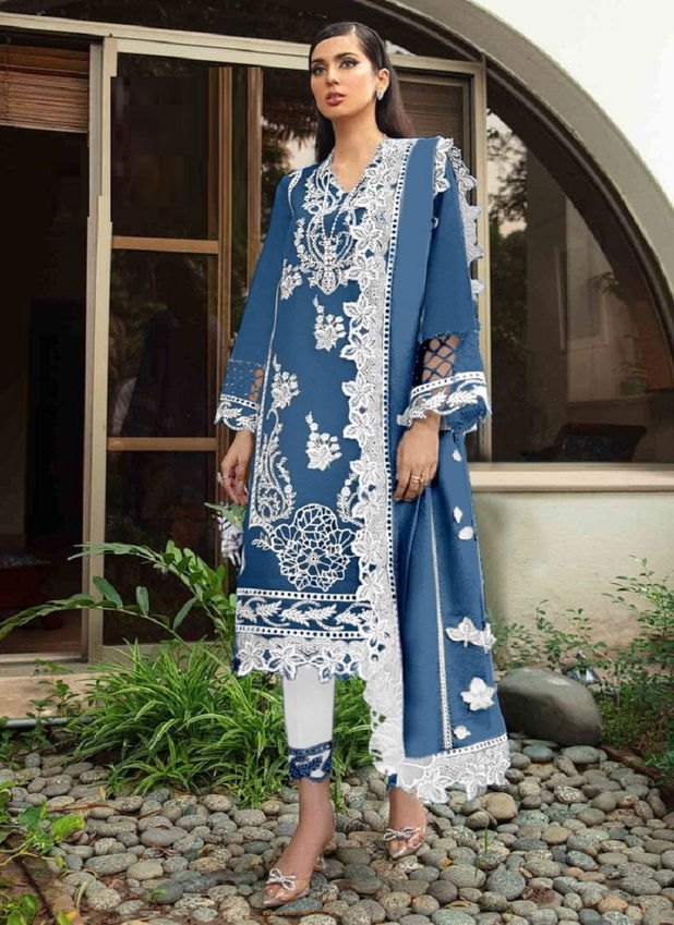 Atta Trendz 2712 Designer Fancy Wear Top And Pant With Dupatta Collection