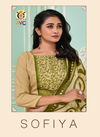 Avc sofiya Latest Regular wear Soft Slub With Digital Print less Dress Material Collection
