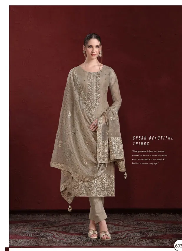 Aviva By Vipul Embroidered Salwar Suits Wholesale Market In Surat With Price