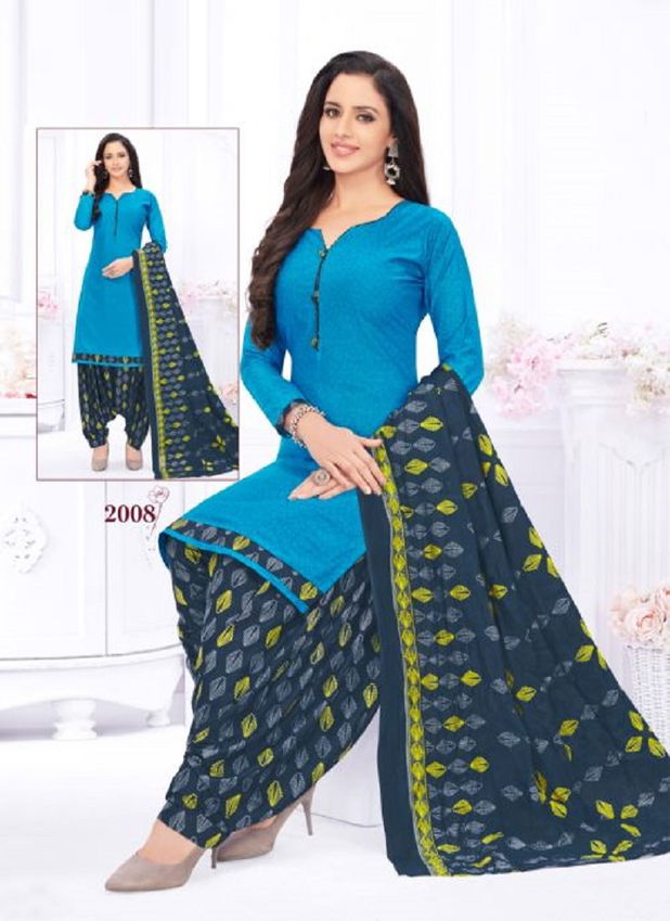 Avkash Rajvee Patiyala 2 Cotton Printed  Regular Wear Ready Made Dress Collection