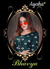 Ayesha Bhavya Latest fancy Designer Casual Wear Rayon Printed Kurtis With Bottom Collection
