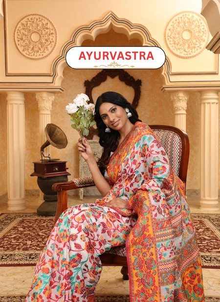 Ayurvastra By Astita Linen Cotton Occasion Wear Saree Orders In India