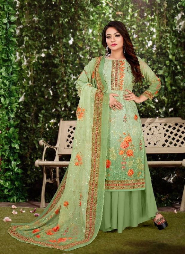 AZARA RUHANI Fancy Festive Wear Cotton Digital Print Designer Salwar Suit Collection