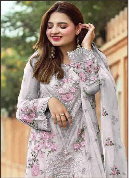 B 67 By Bilqis Embroidery Georgette Pakistani Suits Wholesale Market In Surat
 Catalog