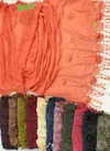 B630 Simple Flower Work Hijab Collection 