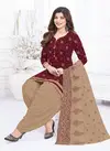 Baalar 1522 A To F Casual Wear Printed Cotton Dress Material Catalog