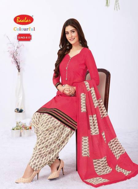 Baalar Colourful 8 Latest Fancy Regular Wear Cotton Printed Readymade Salwar Suit Collection
 Catalog