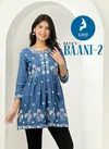 Baani 2 By Kaya Rayon Designer Short Ladies Top Wholesale Market In Surat