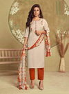 Baanvi Charvi 1 Latest Festive Wear Cotton Embroidered Ready Made Collection